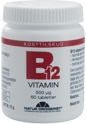 Natur Drogeriet B12 Vitamin - 60 stks