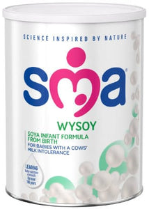 Tilbagekaldelse af visse SMA WYSOY modermælkserstatninger