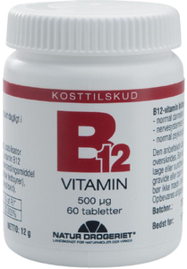 Natur Drogeriet B12 Vitamin - 60 st